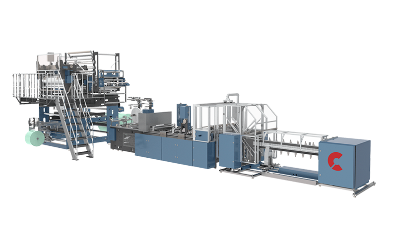 Courier Bag Converting Machine