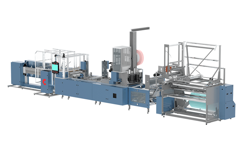 Glue Patch Handle Bag Converting Machine