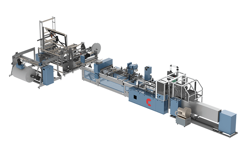 Hygiene and Diaper Bag Converting Machine