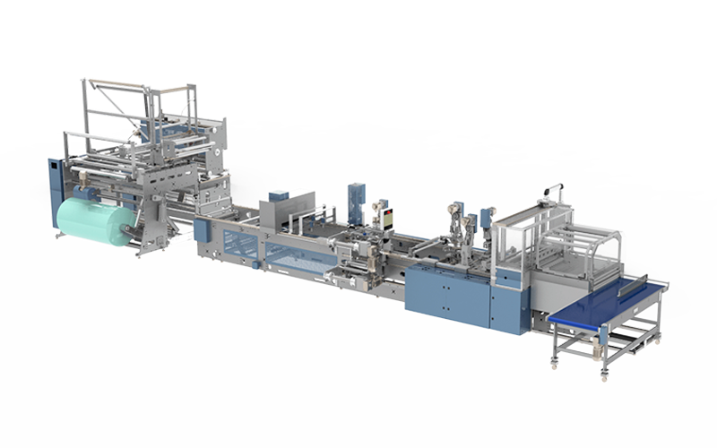 Soft-Loop Handle Bag Converting Machine
