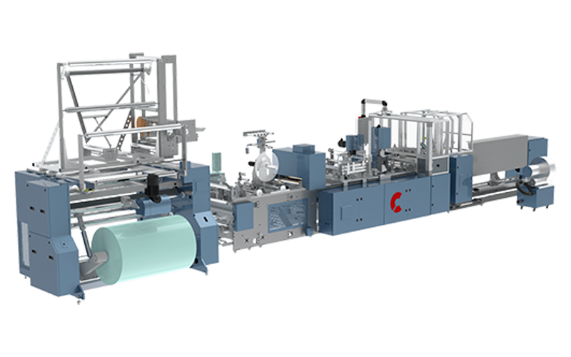 Wicket Type Bag Converting Machine